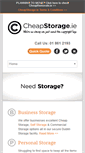 Mobile Screenshot of cheapstorage.ie